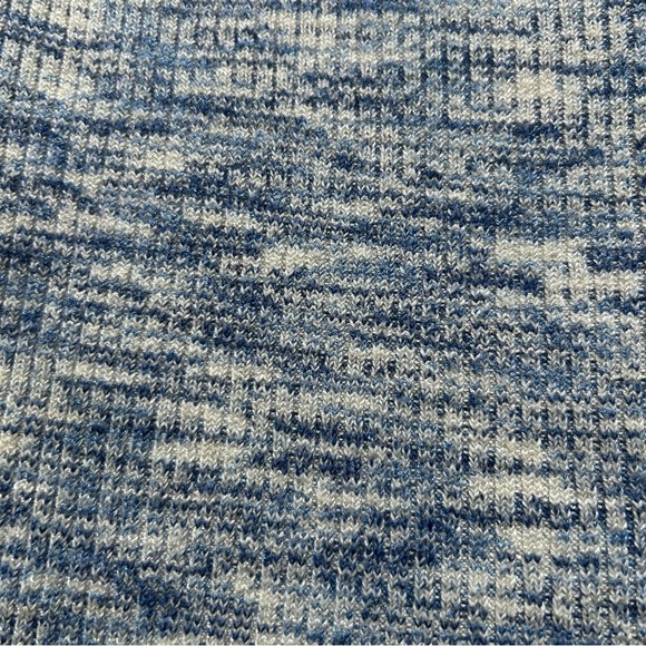 SOLD—Scotch & Soda Collared Cardigan in Blue Space dye - Picture 6 of 9